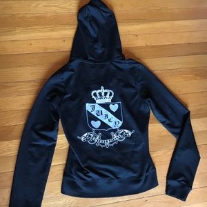 Juicy Couture Black Cotton Jacket